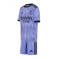 Real Madrid Federico Valverde #15 Udebanesæt Børn 2022-23 Kortærmet (+ Korte bukser)